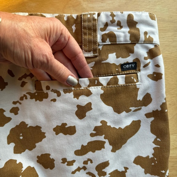 Obey Straggler Cow Print Pants - Picture 9 of 15